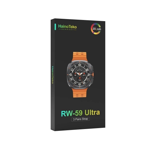 HainoTeko RW-59 Ultra Amoled Ekran Akıllı Saat | 3 Kordon HainoTeko RW-59 Ultra Amoled Ekran Akıllı Saat | 3 Kordon