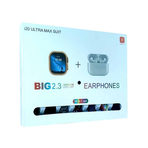 İ20 Ultra 2 Max Suit | 10 Kordon| Kulaklık ve Silikon Kılıf Hediye İ20 Ultra 2 Max Suit | 10 Kordon| Kulaklık ve Silikon Kılıf Hediye