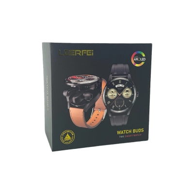 Leerfei GT5 Buds Amoled Ekran Akıllı Saat | 2 Kordon Leerfei GT5 Buds Amoled Ekran Akıllı Saat | 2 Kordon