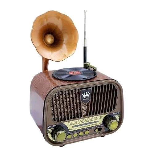 MD-1319 Nostaljik Gramofon Radyo | Bluetooth Speaker MD-1319 Nostaljik Gramofon Radyo | Bluetooth Speaker