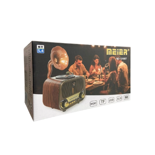 MD-1319 Nostaljik Gramofon Radyo | Bluetooth Speaker MD-1319 Nostaljik Gramofon Radyo | Bluetooth Speaker