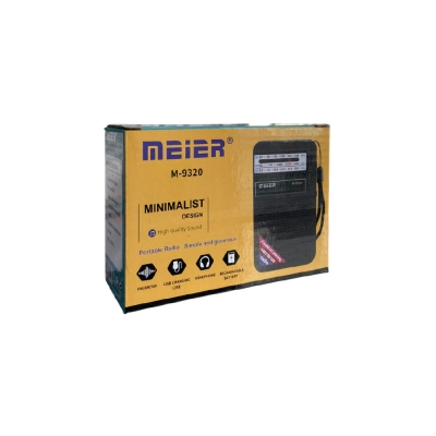 Meier M-9320 Şarjlı FM AM SW 3 Bandlı Analog El Radyosu Meier M-9320 Şarjlı FM AM SW 3 Bandlı Analog El Radyosu