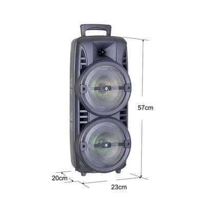KTS-1745 Bluetooth 2 X 8" Speaker | Mikrofon | Kumanda KTS-1745 Bluetooth 2 X 8" Speaker | Mikrofon | Kumanda