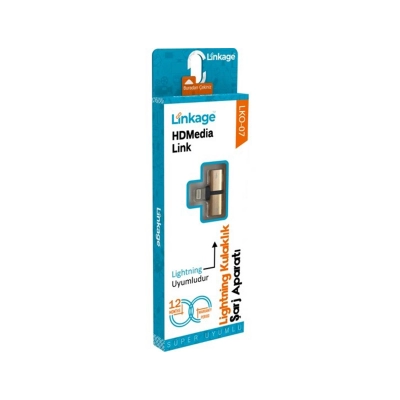 Linkage LKO07 Lightning Şarj Ve Lightning Kulaklık Çevirici | Cihaz Seçmez