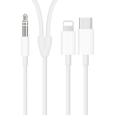 JH-CM32 Type-C | Iphone 2in1 3.5mm Aux Dönüştürücü Kablo JH-CM32 Type-C | Iphone 2in1 3.5mm Aux Dönüştürücü Kablo