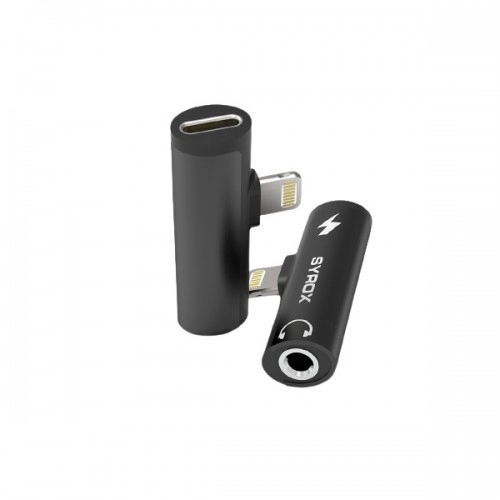Syrox İphone Şarj | Kulaklık Aux Dönüştürücü Adaptör | DT30L-LA Syrox İphone Şarj | Kulaklık Aux Dönüştürücü Adaptör | DT30L-LA