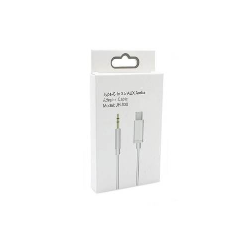 Type-C Aux Dönüştürücü Kablo JH-030 Type-C Aux Dönüştürücü Kablo JH-030