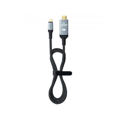 Fulltech FC45 4K Ultra HD Type-C to Hdmi Kablo | 2 Metre Fulltech FC45 4K Ultra HD Type-C to Hdmi Kablo | 2 Metre