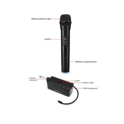 Profesyonel Kablosuz Speaker Mikrofon | MC450 Profesyonel Kablosuz Speaker Mikrofon | MC450
