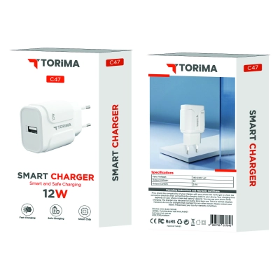 C47 2.4A 12W Başlık  C47 2.4A 12W Başlık