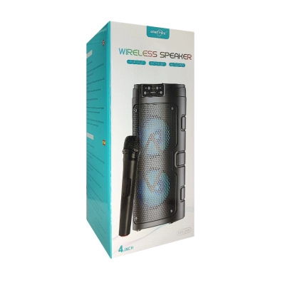 GTS-2129 Bluetooth Speaker 4"X2 | Kablosuz Mikrofonlu GTS-2129 Bluetooth Speaker 4"X2 | Kablosuz Mikrofonlu