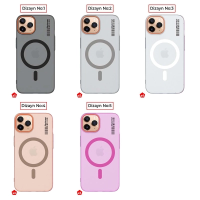 Xiaomi Redmi Note 14 Pro 4G Klein Mat Renkli Magsafe Kılıf