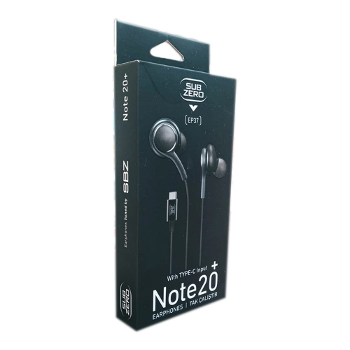 Subzero Ep37 Note20 Type-C Mikrofonlu Kulaklık Subzero Ep37 Note20 Type-C Mikrofonlu Kulaklık