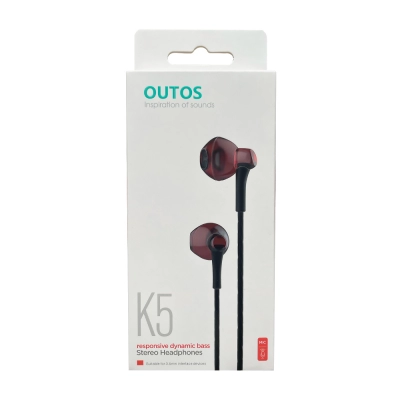 Outos K5 Kablolu Kulaklık Outos K5 Kablolu Kulaklık