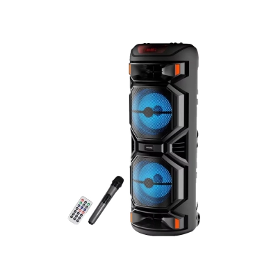 GY-8809 8.5"x2 Bluetooth Işıklı Speaker | 6000W