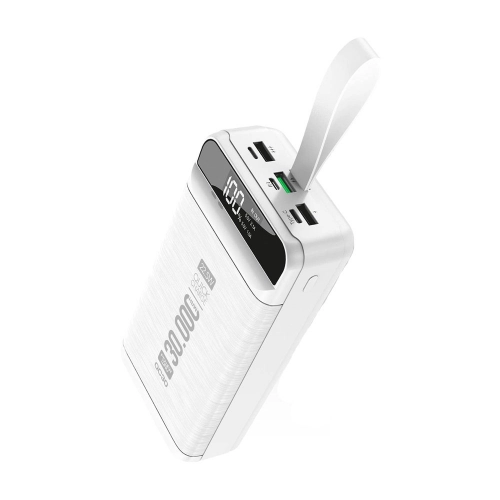 Powerway QC30 22.5W 30000 mAh PD Kablolu Powerbank Powerway QC30 22.5W 30000 mAh PD Kablolu Powerbank