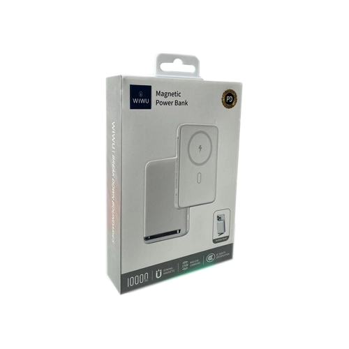 Wiwu Magnetic Wi-P043 Led Göstergeli 10.000Mah Powerbank | Kablosuz Şarj | 15 Watt Wiwu Magnetic Wi-P043 Led Göstergeli 10.000Mah Powerbank | Kablosuz Şarj | 15 Watt