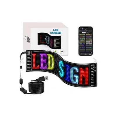 10x37cm LF-1664 Telefon Kontrollü |Kumandalı | Esnek 10W Led Matrix Panel 10x37cm LF-1664 Telefon Kontrollü |Kumandalı | Esnek 10W Led Matrix Panel