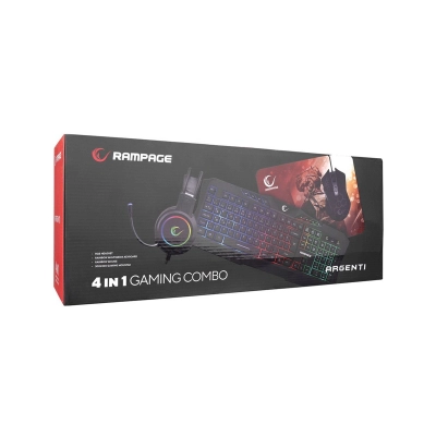 Rampage KM-404 4in1 Işıklı Oyuncu Set Rampage KM-404 4in1 Işıklı Oyuncu Set