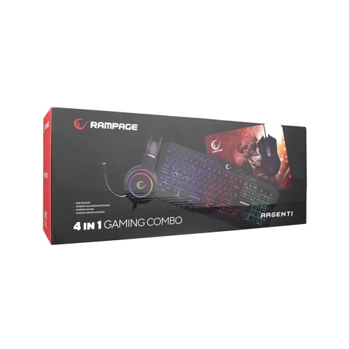 Rampage KM-404 4in1 Işıklı Oyuncu Set Rampage KM-404 4in1 Işıklı Oyuncu Set