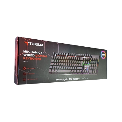 TK-05 Kablolu Mekanik Blue Switch Rgb Işıklı Gaming Klavye TK-05 Kablolu Mekanik Blue Switch Rgb Işıklı Gaming Klavye