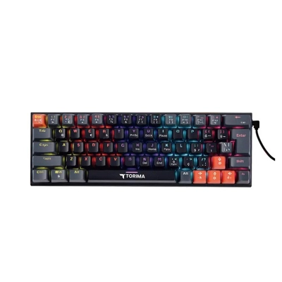 TK-06 Mekanik Rgb Işıklı Kablolu Q Klavye