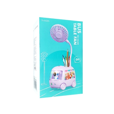 Kalemlikli Minibüs Şeklinde Mini Fan Kalemlikli Minibüs Şeklinde Mini Fan