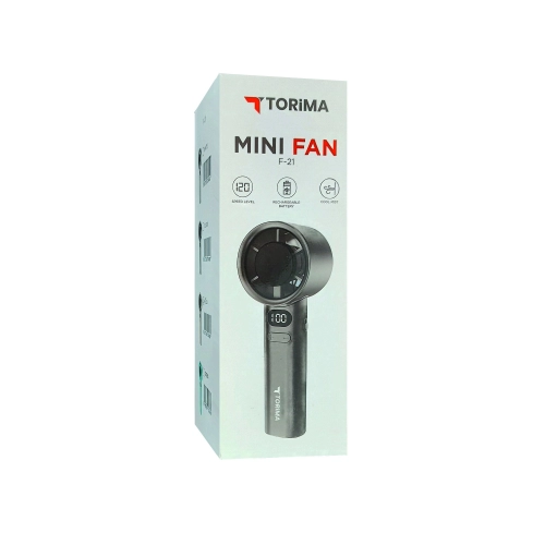 F21 120 Hız Ayarlı Dijital Göstergeli Mini Taşınabilir Şarjlı Fan F21 120 Hız Ayarlı Dijital Göstergeli Mini Taşınabilir Şarjlı Fan