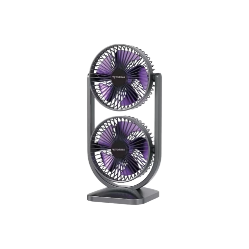 F22 Çift Pervane Şarjlı Fan | 360 Derece Döner | 3 Kademe F22 Çift Pervane Şarjlı Fan | 360 Derece Döner | 3 Kademe