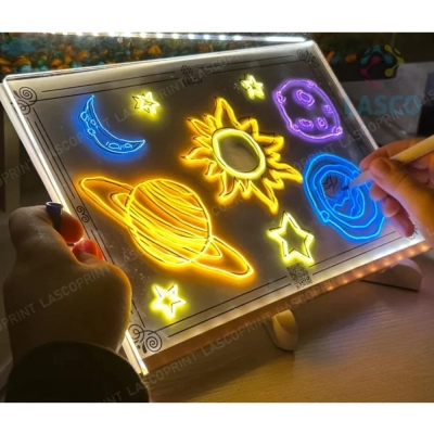 JS01 Işıklı Çocuk Çizim Tableti JS01 Işıklı Çocuk Çizim Tableti