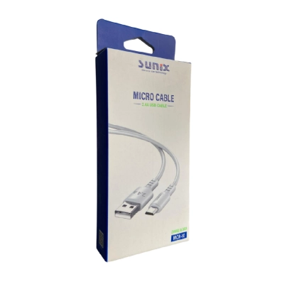 Sunix Mcr-10 Micro Usb Kablo | 2.4 Amper Sunix Mcr-10 Micro Usb Kablo | 2.4 Amper