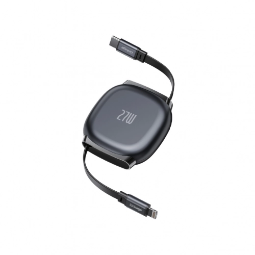 Linkage Lkcb62 27W 3A Makaralı PD Hızlı Şarj Kablosu | Type-C to Lightning | Aluminyum Gövde Linkage Lkcb62 27W 3A Makaralı PD Hızlı Şarj Kablosu | Type-C to Lightning | Aluminyum Gövde
