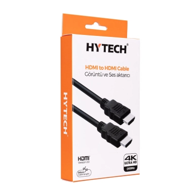 Hytech 4K Hdmi Kablo 1.5mt Görüntü Ve Ses Aktarici Hytech 4K Hdmi Kablo 1.5mt Görüntü Ve Ses Aktarici