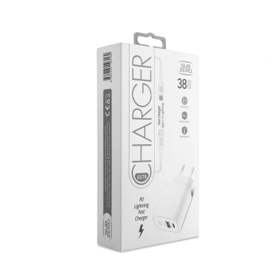 Subzero SG78 38W Usb/Pd Girişili Ligtning Fast Şarj Aleti Subzero SG78 38W Usb/Pd Girişili Ligtning Fast Şarj Aleti