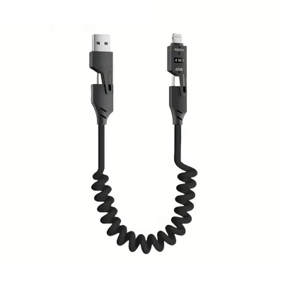 Torima U110 4in1 Hızlı Şarj Kablosu 65W | Type-C - USB -> Type-C - Iphone Torima U110 4in1 Hızlı Şarj Kablosu 65W | Type-C - USB -> Type-C - Iphone