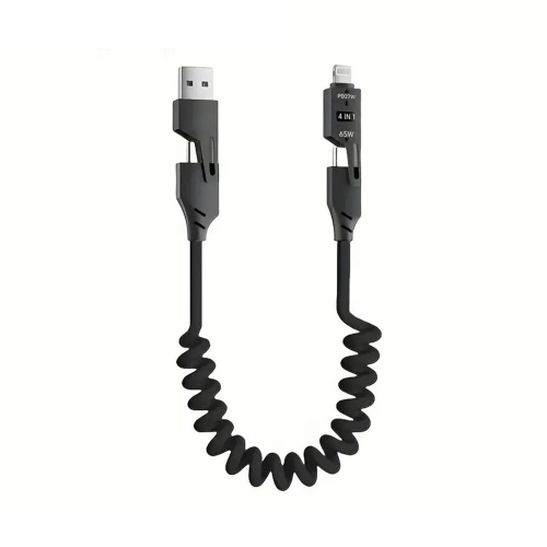 Torima U110 4in1 Hızlı Şarj Kablosu 65W | Type-C - USB -> Type-C - Iphone Torima U110 4in1 Hızlı Şarj Kablosu 65W | Type-C - USB -> Type-C - Iphone