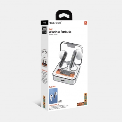 Fulltech FB15 Earbuds Enc Bluetooth Kulaklık | Dual Mikrofon Fulltech FB15 Earbuds Enc Bluetooth Kulaklık | Dual Mikrofon