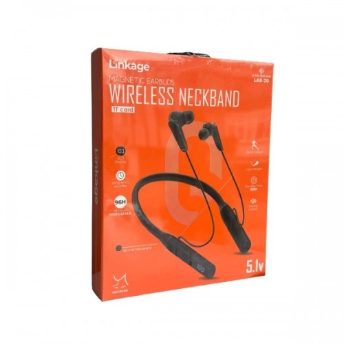 Linkage LKB-20 Boyun Askılı Bluetooth Kulaklık | 96 Saat Müzik Dinleme | Lcd Ekran Linkage LKB-20 Boyun Askılı Bluetooth Kulaklık | 96 Saat Müzik Dinleme | Lcd Ekran