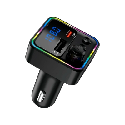 ACL AFT-14 RGB PD20W 3.1A Fm Transmitter | PD Hızlı Araç Şarjı ACL AFT-14 RGB PD20W 3.1A Fm Transmitter | PD Hızlı Araç Şarjı