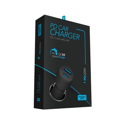 Powerway 3.1A 20W Pd Araç Şarj Başlık CC34