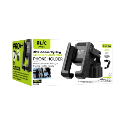 Blic Bst36 Bisiklet | Motosiklet Telefon Tutucu | Titreşim Önleyici | Gidon ve Ayna Bağlantısı Blic Bst36 Bisiklet | Motosiklet Telefon Tutucu | Titreşim Önleyici | Gidon ve Ayna Bağlantısı