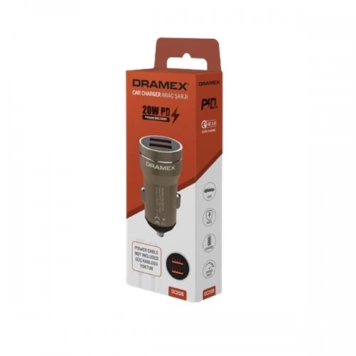 Dramex Dc20b Metal 3.1A Oto Başlık Dramex Dc20b Metal 3.1A Oto Başlık