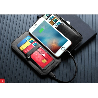 Mobilmoods MB-50CP 5000 Mah Cüzdan Powerbank | Suni Deri