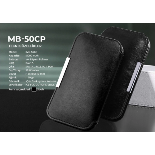 Mobilmoods MB-50CP 5000 Mah Cüzdan Powerbank | Suni Deri Mobilmoods MB-50CP 5000 Mah Cüzdan Powerbank | Suni Deri