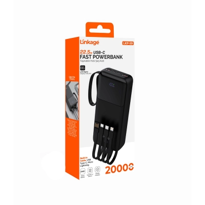 Linkage LKP59 20000 Mah 22.5W Powerbank Linkage LKP59 20000 Mah 22.5W Powerbank