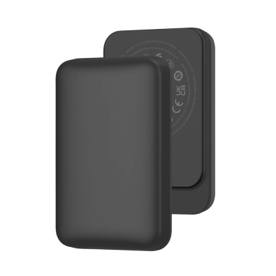 Wiwu Wi-P037 5000mAh Qi Şarj Teknolojili LED Işık Göstergeli M-safe Kablosuz Powerbank Wiwu Wi-P037 5000mAh Qi Şarj Teknolojili LED Işık Göstergeli M-safe Kablosuz Powerbank