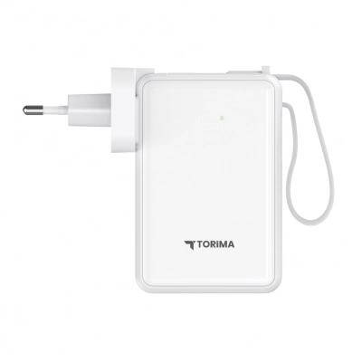 Torima Trm-1017 10000 mAh PD 22.5W Powerbank | 220V Priz Girişi |LCD Gösterge