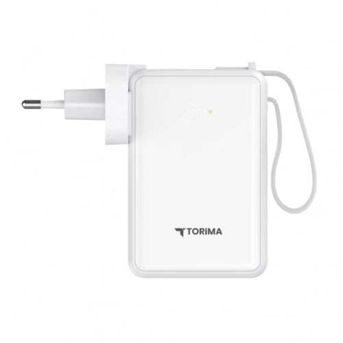 Torima Trm-1017 10000 mAh PD 22.5W Powerbank | 220V Priz Girişi |LCD Gösterge Torima Trm-1017 10000 mAh PD 22.5W Powerbank | 220V Priz Girişi |LCD Gösterge