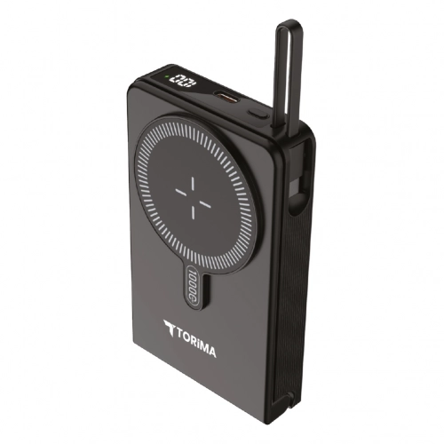 Torima Trm-1019 10000 mAh 22.5W Pd Powerbank | Kablosuz Şarj | LCD Gösterge