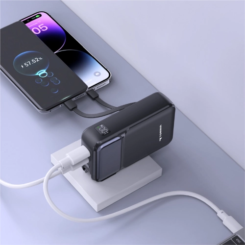Torima Trm-1027 20000 mAh PD 22.5W Powerbank | 220V Priz Girişi |LCD Gösterge Torima Trm-1027 20000 mAh PD 22.5W Powerbank | 220V Priz Girişi |LCD Gösterge